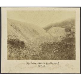 Big bank Mullocky Gully at 7/50, 90ft high