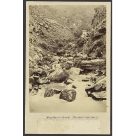 Machine Creek, bridge crossing