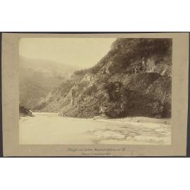 Bluffs at Little Mount Allen at 14/20.  Deepest cutting 80ft