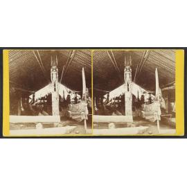 Interior of Canoe Shed at Makira, San Christoval [Christobal], Solomon Group