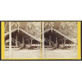 Canoe Shed at Makira, San Christoval [Christobal], Solomon Group