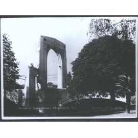 Bridge of Remembrance, Christchurch, N.Z.