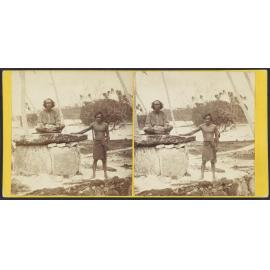 Chief and Tomb at Noatau, Rotumah [Rotuma]