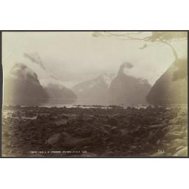 Mitre Peak and Mt Pembroke, Milford Sound N.Z.
