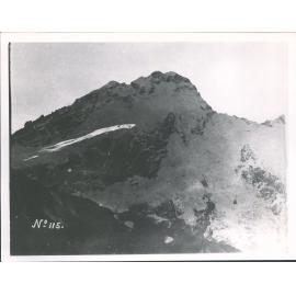 "Mt Sefton from the Hermitage."
