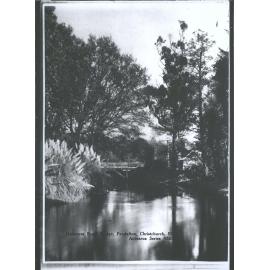 Helmores Road Bridge, Fendalton, Christchurch, N.Z.
