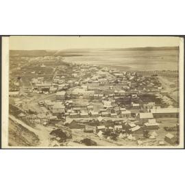 General view from the Long Drive of Grahamstown and Shortland