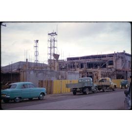 Invercargill broadcasting building under construction