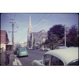 George Street, looking south to Knox Church
