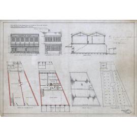 No. 163. C. Moller and Sons, plan for premises, Moray Place East, Coombs & White architects