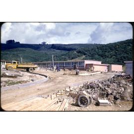 Kaikorai Valley High School under construction