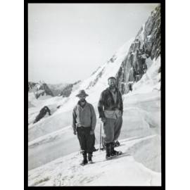 'Mace and Syme on Cook Climb'