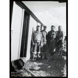 'King [Memorial] Hut - Mace, Larsen, A. Brustad, R. Syme'