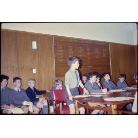 Boys in St Kilda Borough Council chambers