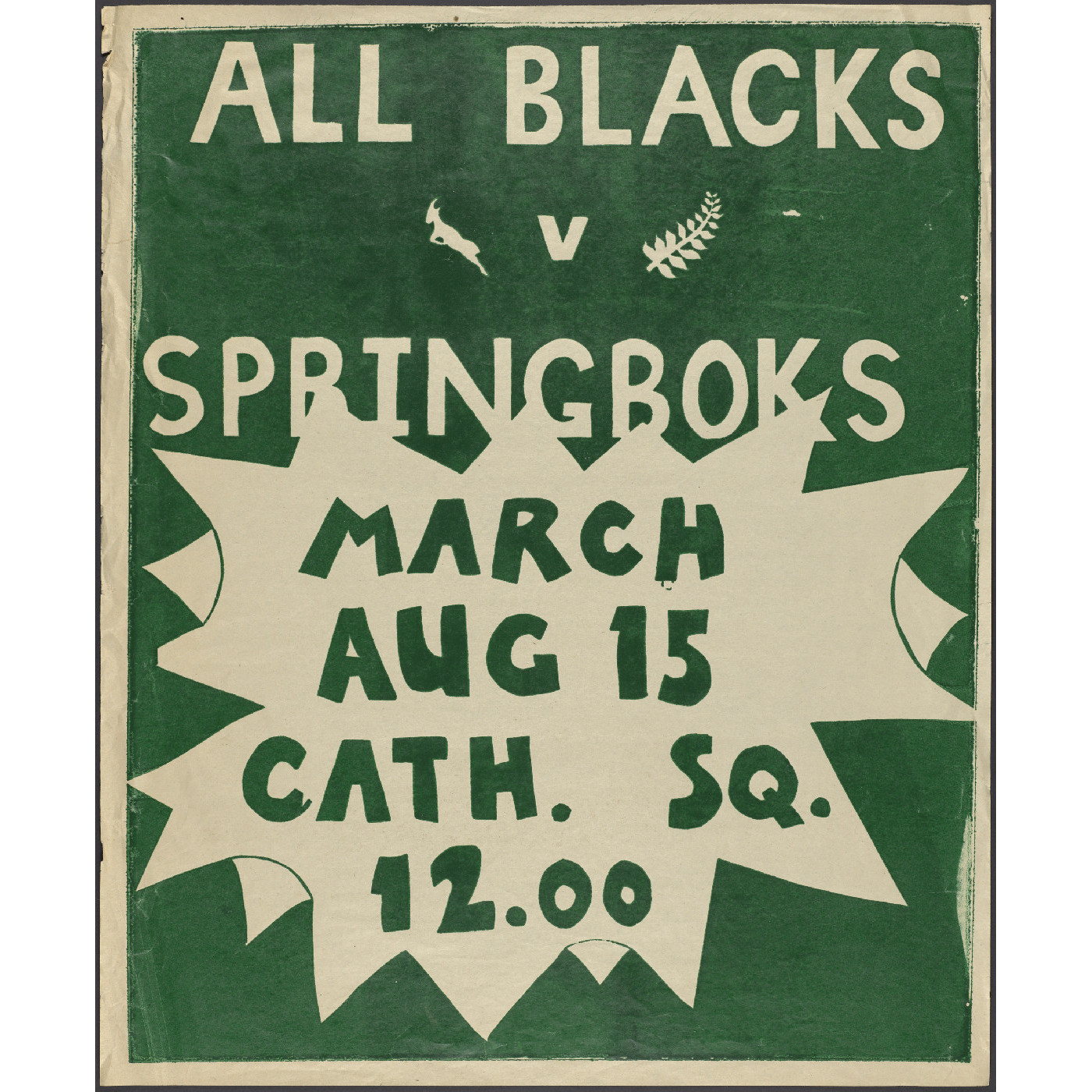 1981 Springbok Tour of New Zealand: Ephemera