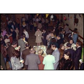 Social event in St Patrick's Hall