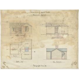Sketch Design for Warders Cottage at Seacliffe Aslyum [sic]