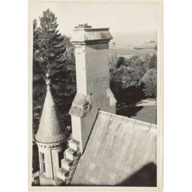 Chimney and turret, Seacliff Hospital
