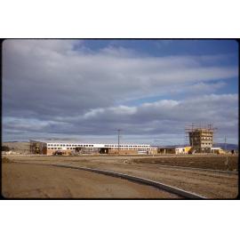 Dunedin Airport under construction
