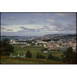 View south over Logan Park