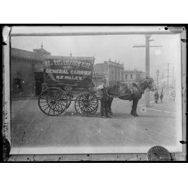 H.W. Winter, General Carriers, taken in Moray Place