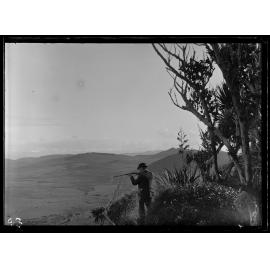 Man with rifle