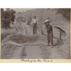 Threshing on the Road