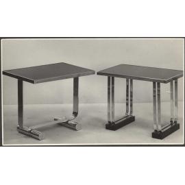 Metal-framed tables
