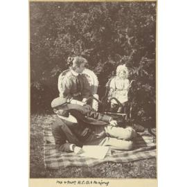 Mr and Mrs Herbert Clement Orbell and child