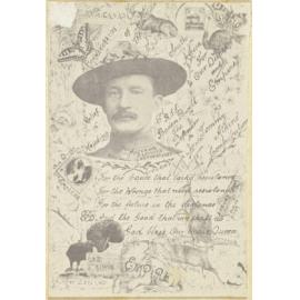 South African War commemorative collage