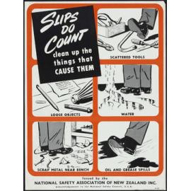 "Slips Do Count clean up the things that cause them"