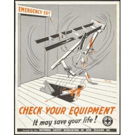 "Check Your Equipment It may save your life!"