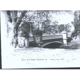 Victoria Street Bridge, Christchurch, N.Z.