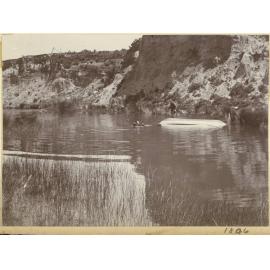 Capsized at O'Connell's Lagoon