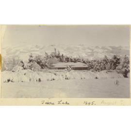 Homestead at Taieri Lake Station under snow