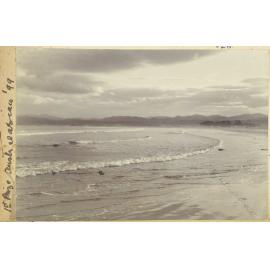 Waves on a beach