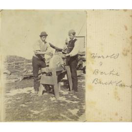 Harold and Bertie Buckland