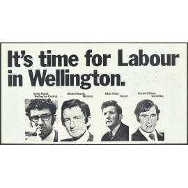 "It's time for Labour in Wellington."