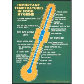 "Important Temperatures In Food Hygiene"