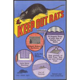 "Keep Out Rats"