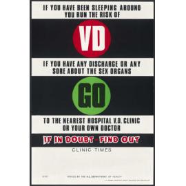 "If You Have Been Sleeping Around You Run The Risk Of VD"
