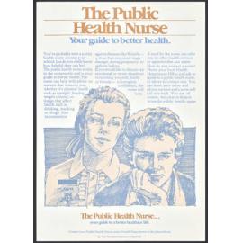 "The Public Health Nurse Your guide to better health."