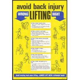 "avoid back injury Lfting"