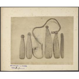 Clubs and fish hook