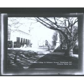 Canterbury College & Rolleston Avenue, Christchurch N.Z.