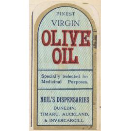 "Finest Virgin Olive Oil"
