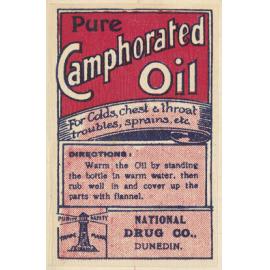 "Pure Camphorated Oil"