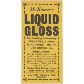 "McKenzie's Liquid Gloss"