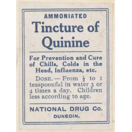 "Ammoniated Tincture of Quinine"