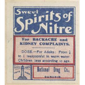 "Sweet Spirits of Nitre"